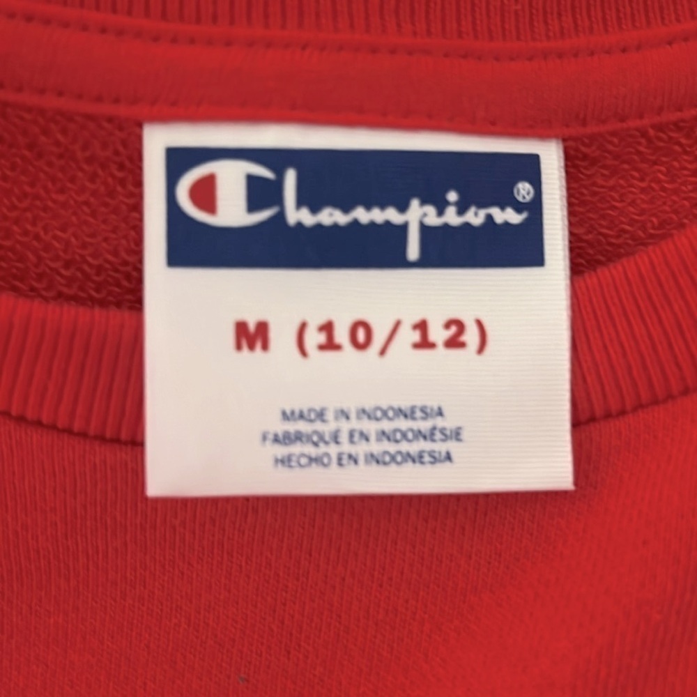 New boys 10/12 Champion Crewneck sweater - Picture 2 of 3